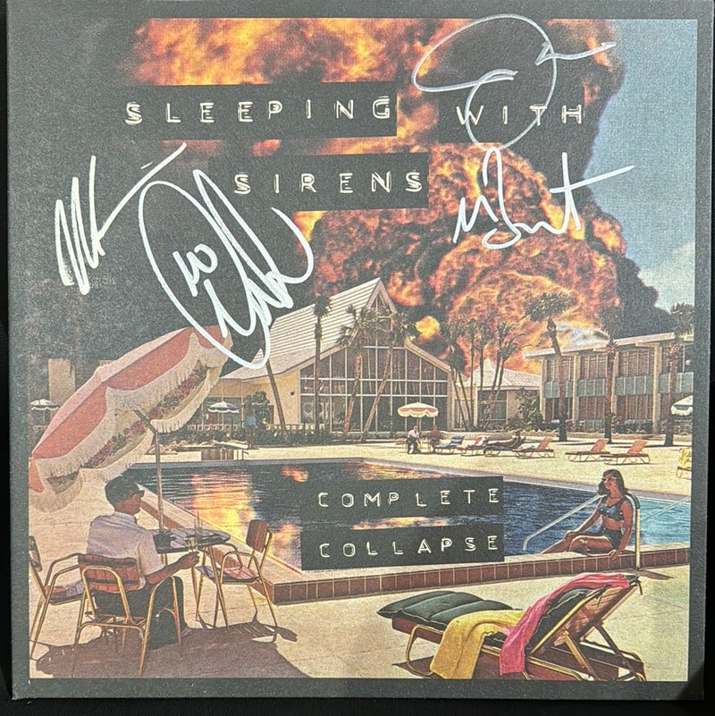 Sleeping with Sirens - Complete Collapse - signed record