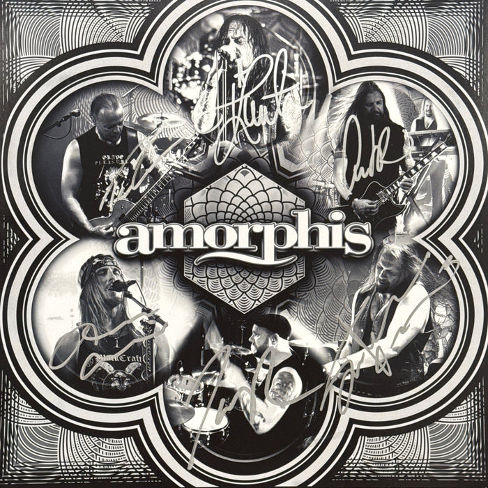 Amorphis – Queen of Time, Live at Tavastia – signed insert