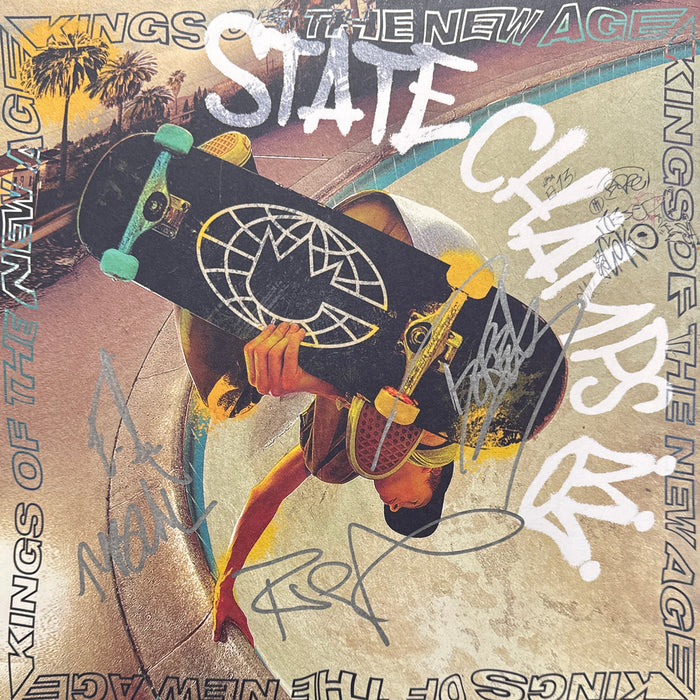 State Champs ‎– Kings Of The New Age - signed record