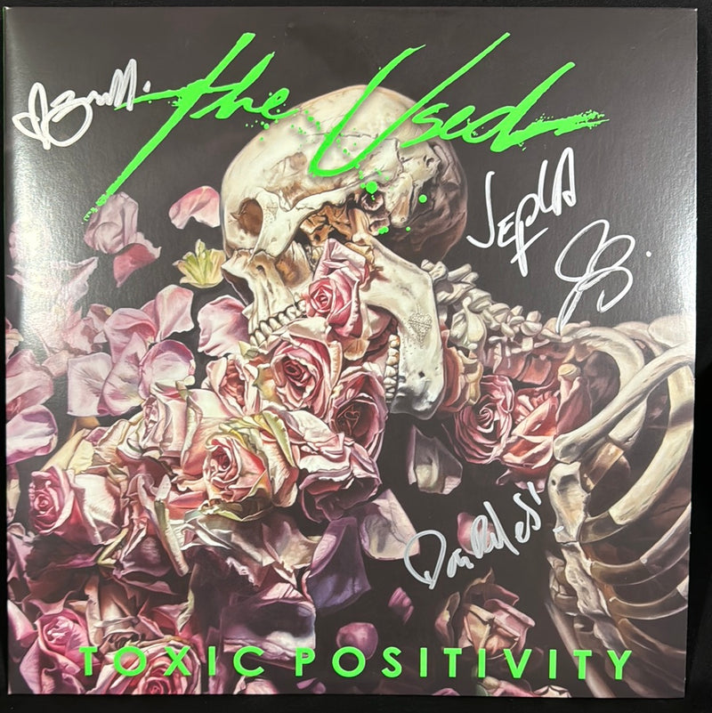 The Used - Toxic Positivity - signed record