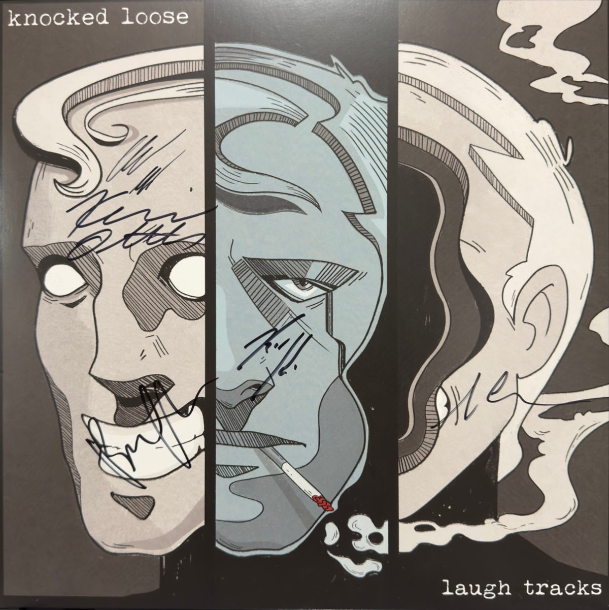 Knocked Loose ‎– Laugh Tracks - signed record