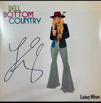 Lainey Wilson - Bell Bottom Country - signed record