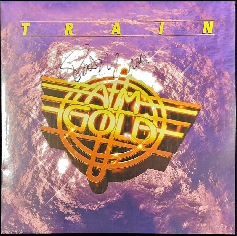 Train ‎- AM Gold - signed record