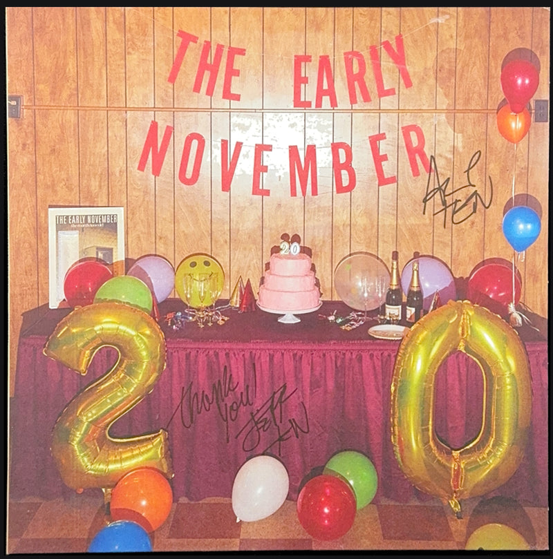 The Early November - Twenty - signed record