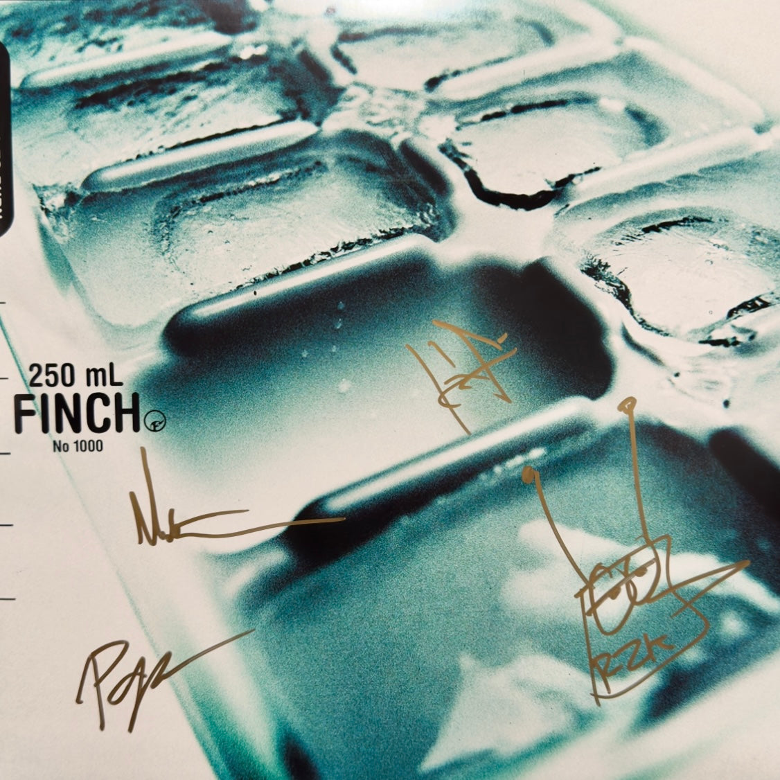 Finch - What It Is To Burn - signed record