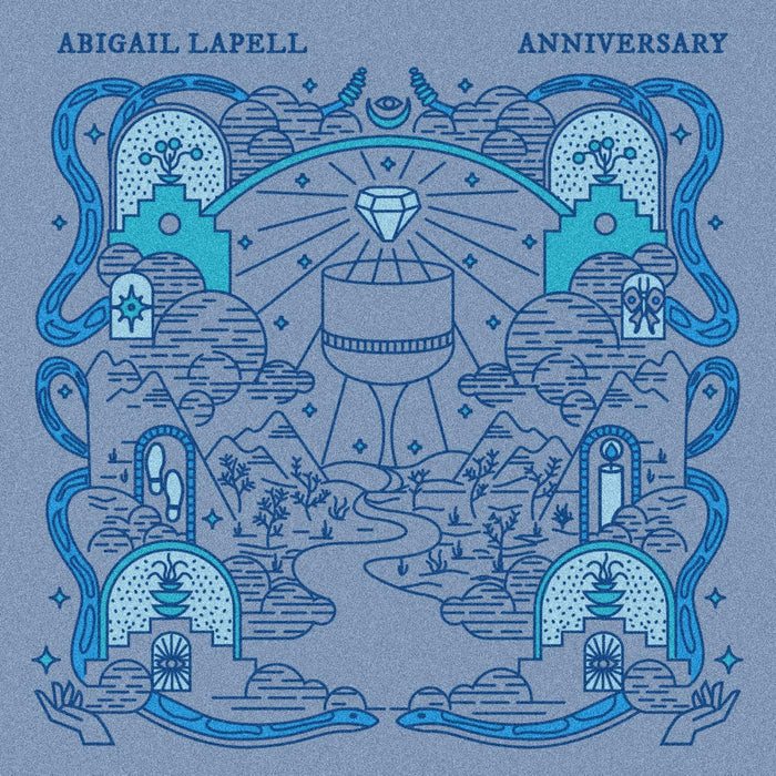 Abigail Lapell - Anniversary (AQUA BLUE VINYL) - Vinyl