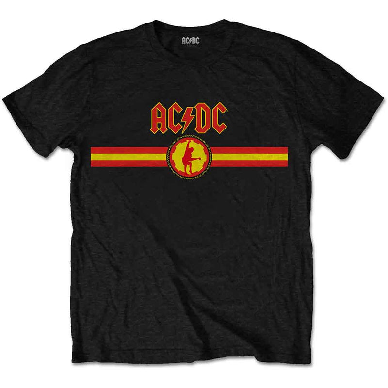 AC/DC - Logo & Stripe - T-Shirt