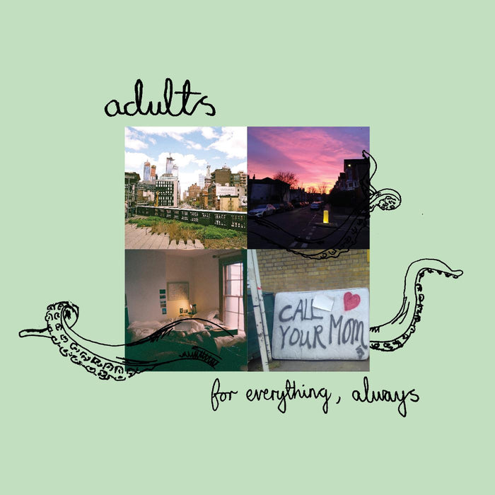 Adults - For Everything, Always (PINK VINYL) - Vinyl