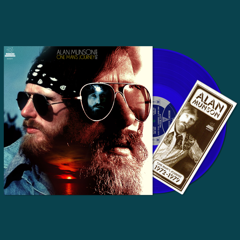 Alan Munson - One Man's Journey: 1972-1979 (BLUE VINYL) - Vinyl