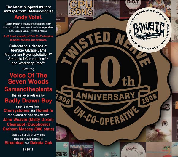 ANDY VOTEL - Twisted Nerve 10th Anniversary Mix - CD