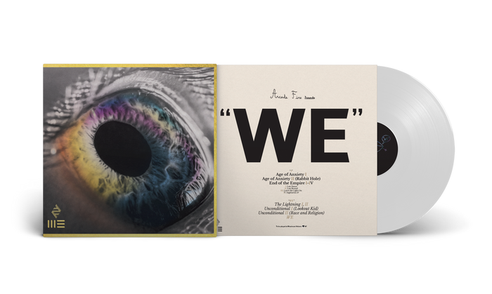 Arcade Fire - WE (Colored Vinyl, White, 180 Gram Vinyl, Gatefold LP Jacket, Poster) - Vinyl