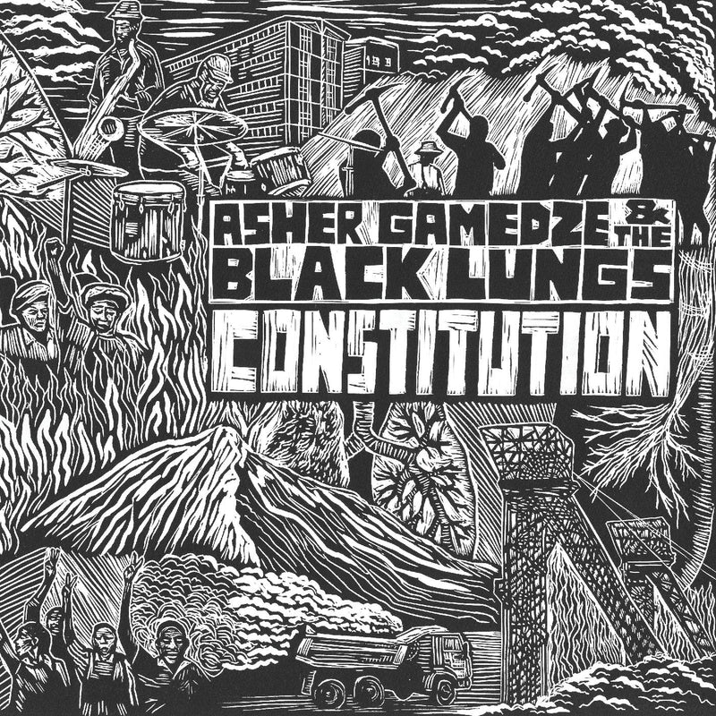 Asher & The Black Lungs Gamedze - Constitution - Vinyl