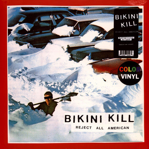 Bikini Kill - Reject All American (Limited Edition, Red Vinyl) - Vinyl