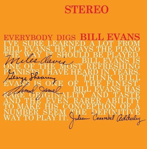 Bill Evans - Everybody Digs Bill Evans - Vinyl