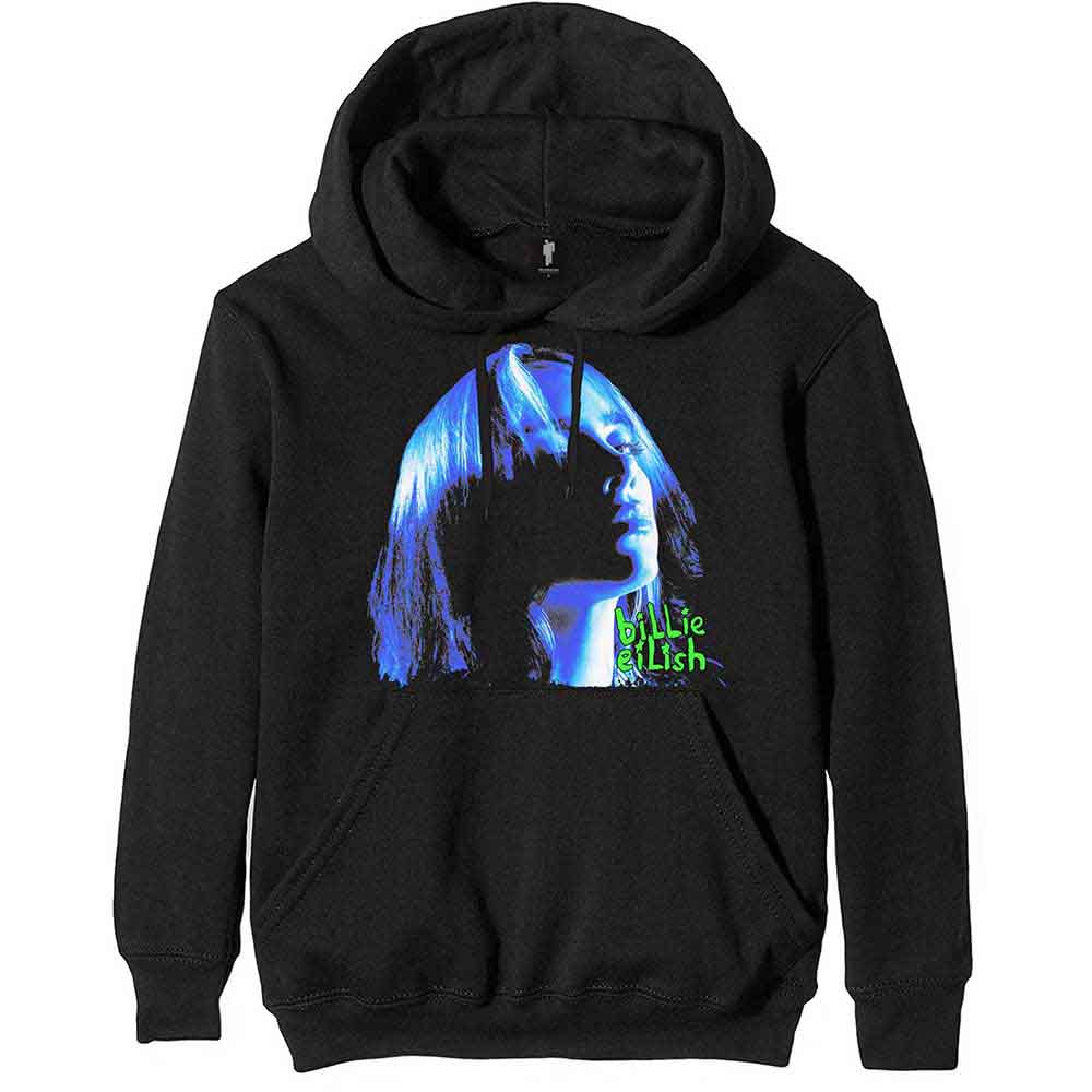 Billie Eilish - Neon Shadow Blue - Sweatshirt