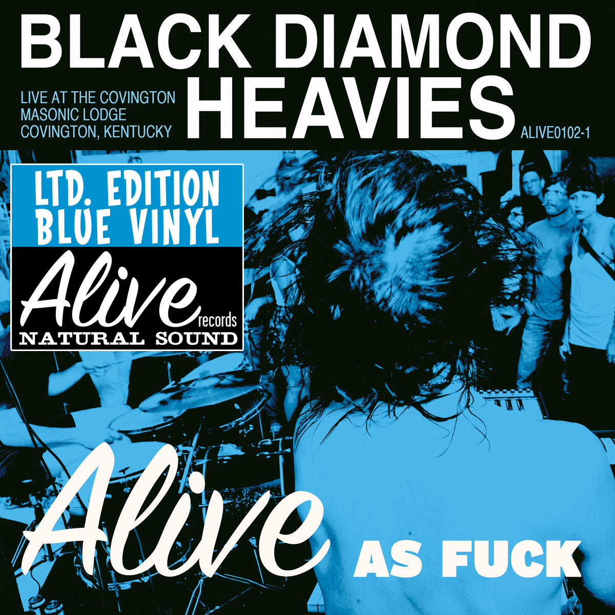 Black Diamond Heavies - Alive As Fuck: Masonic Lodge, Covington, KY (RED VINYL) - Vinyl