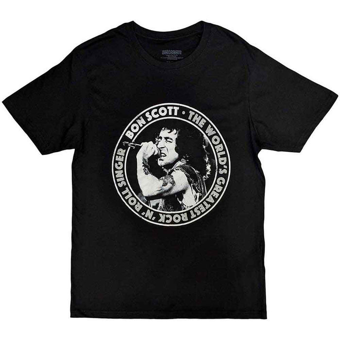 Bon Scott - TWGRRS Circle - T-Shirt