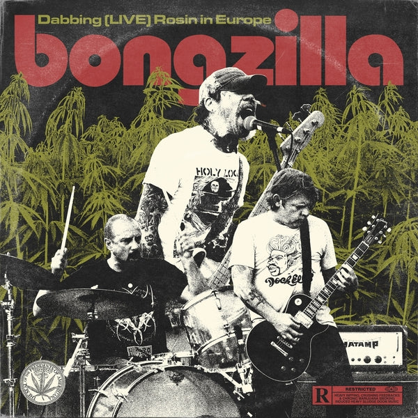 BONGZILLA - Dabbing (LIVE) Rosin in Europe (Red Vinyl) - Vinyl