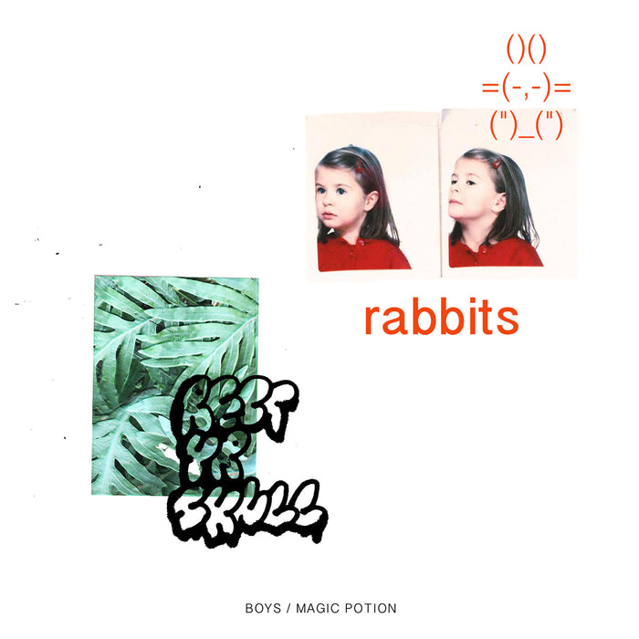 Boys / Magic Potion - Rabbits / Rest Yr Skull - Vinyl