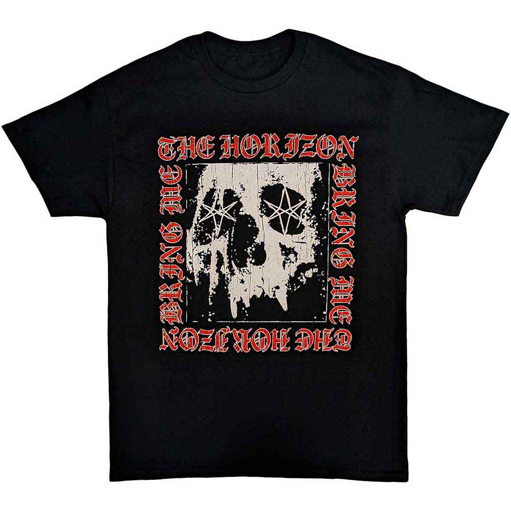 Bring Me The Horizon - Metal Logo Skull - T-Shirt