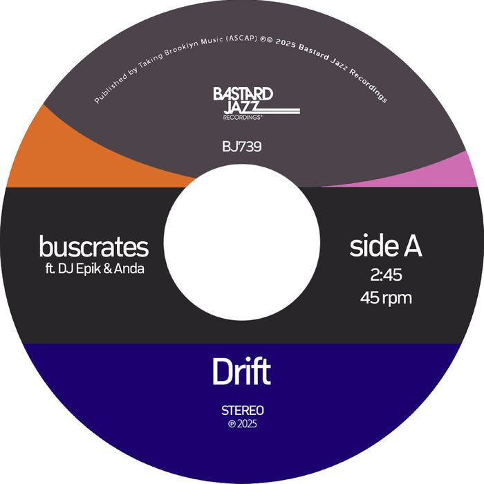 Buscrates - Drift / Serenity (Transparent Vinyl) - Vinyl