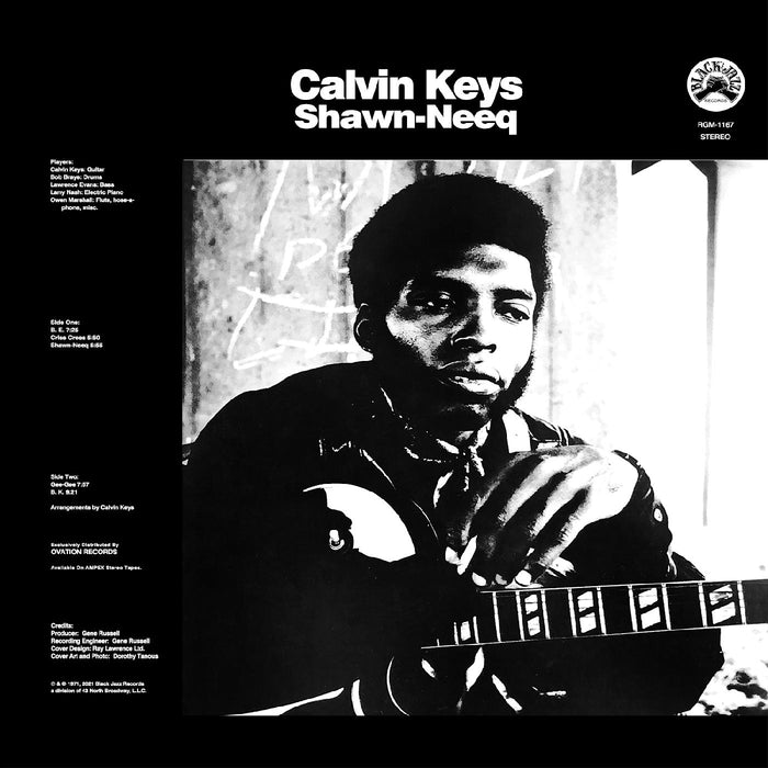 Calvin Keys - Shawn-Neeq (Blue W/ Black Swirl Vinyl) - Vinyl