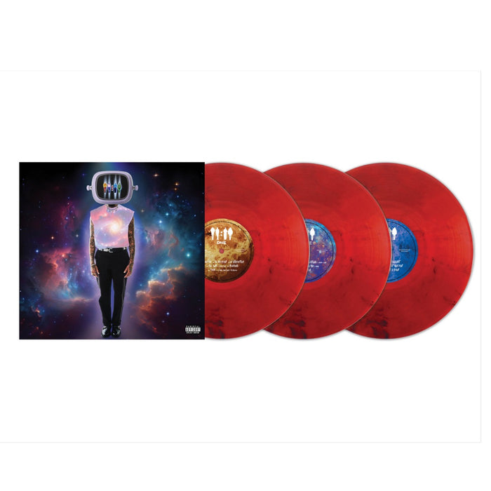 Chris Brown - 11:11 (Deluxe Edition) (Red Smoke Colored Vinyl) (3 Lp's) - Vinyl