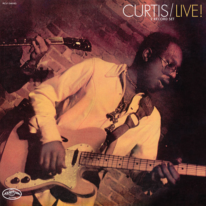 Curtis Mayfield - Curtis / Live! (syeor) (Burgundy/Fruit Punch Vinyl) - Vinyl