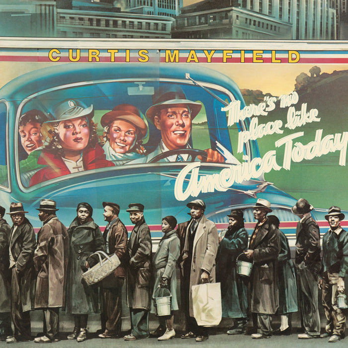 Curtis Mayfield - There's No Place Like America (1LP blue vinyl) - Vinyl