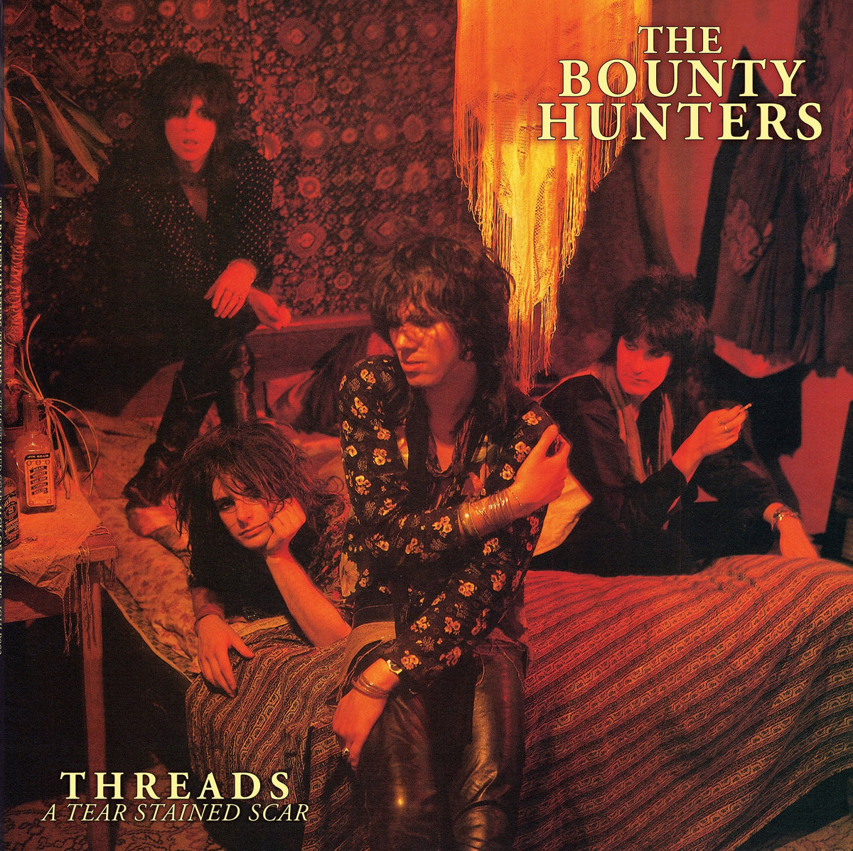 Dave & The Bounty Hunters Kusworth - Threads...A Tear Stained Scar (RED VINYL) - Vinyl