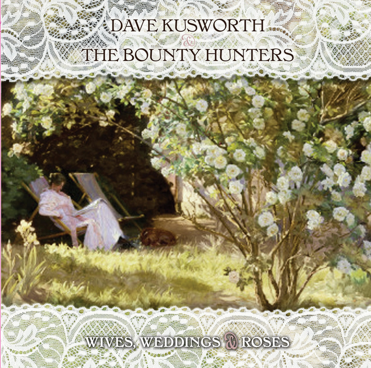 Dave & The Bounty Hunters Kusworth - Wives Weddings & Roses (WHITE VINYL) - Vinyl