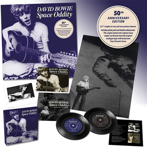 David Bowie - Space Oddity (50th Anniversary Edition) (7" Single Box Set) - Vinyl