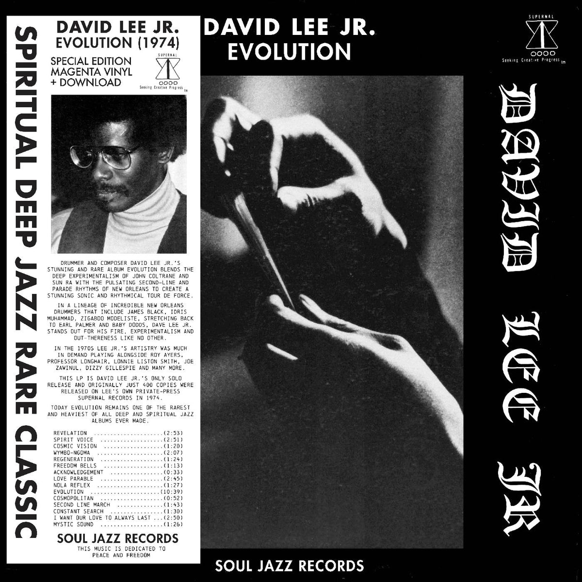 David Jr Lee - Evolution (MAGENTA VINYL) - Vinyl