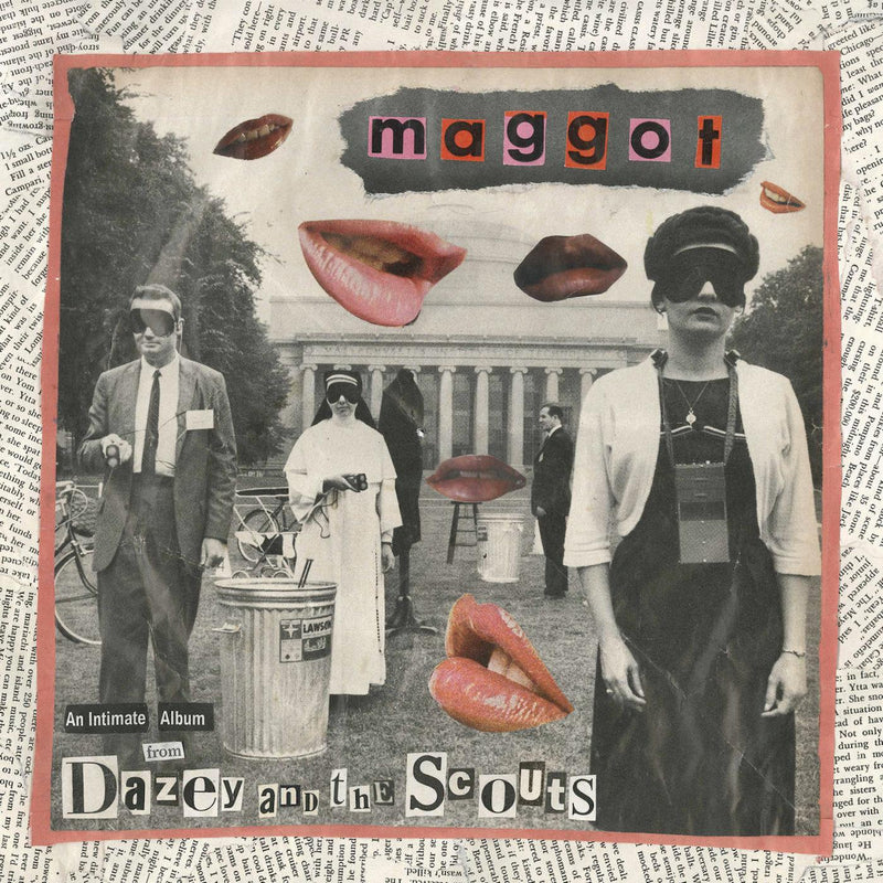 Dazey and the Scouts - Maggot 10" (SPLIT HOT PINK & BABY BLUE VINYL) - Vinyl