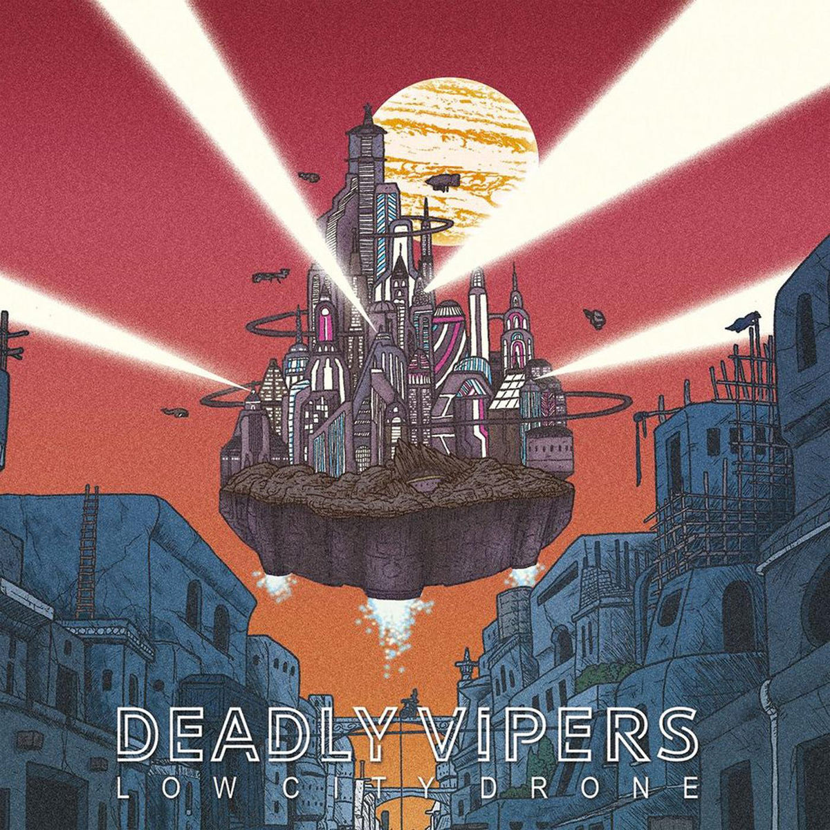 Deadly Vipers - Low City Drone - Vinyl