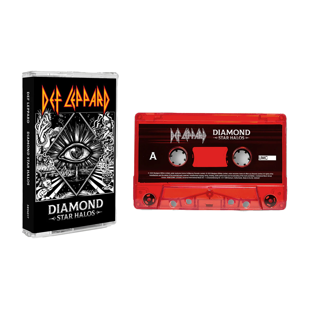 Def Leppard - Diamond Star Halos [Red Cassette] - Cassette
