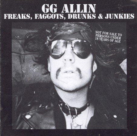 Gg Allin - Freaks, Faggots, Drunks and Junkies - Vinyl