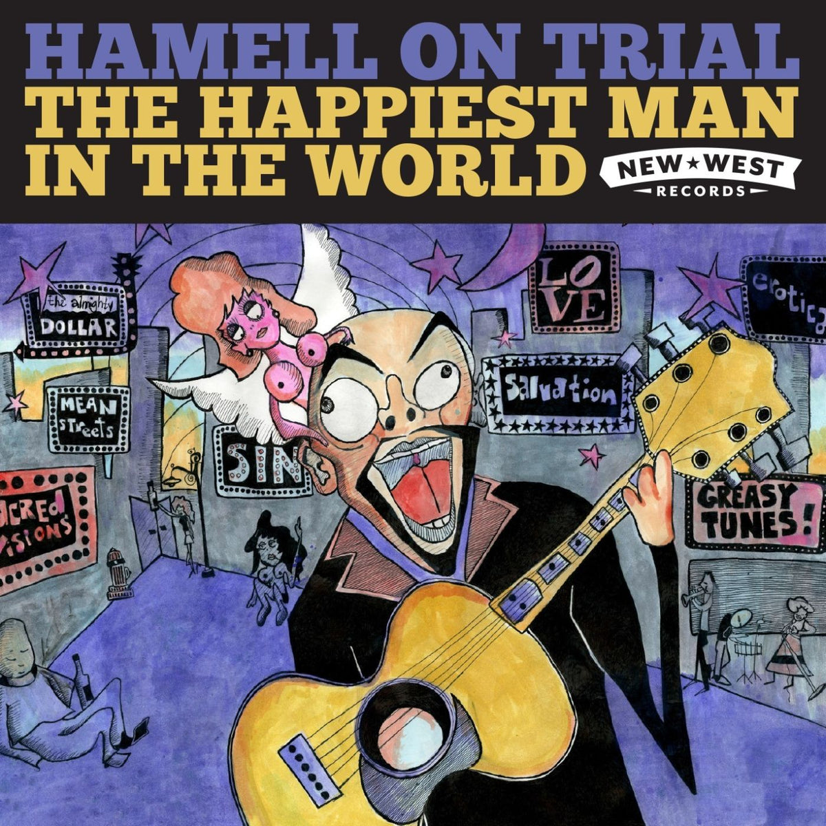 Hamell On Trial - The Happiest Man In The World - Vinyl