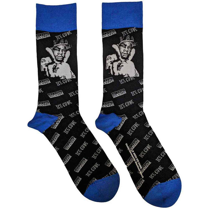 Ice Cube - B&W Photo - Socks