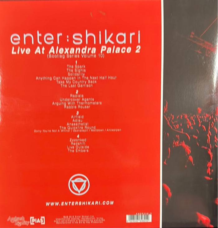 Enter Shikari - Live at Alexandra Palace 2 - signed record