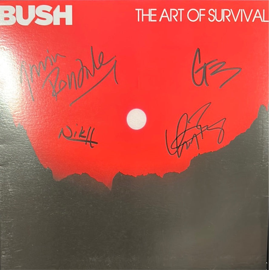 Bush - The Art of Survival - signed record
