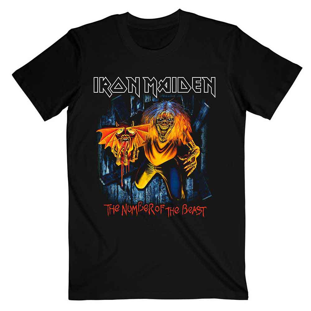 Iron Maiden - Number Of The Beast Eddie Panel Burst - T-Shirt