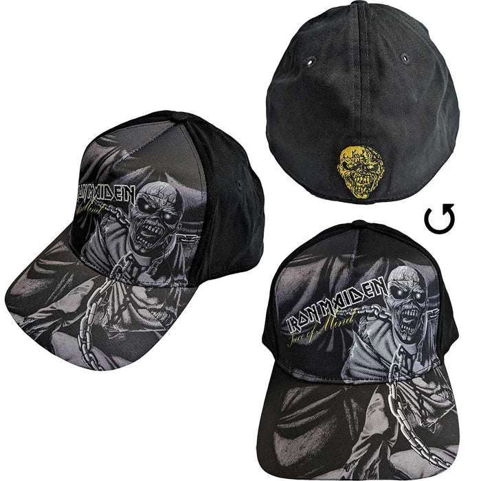 Iron Maiden - Piece Of Mind Greyscale - Hat