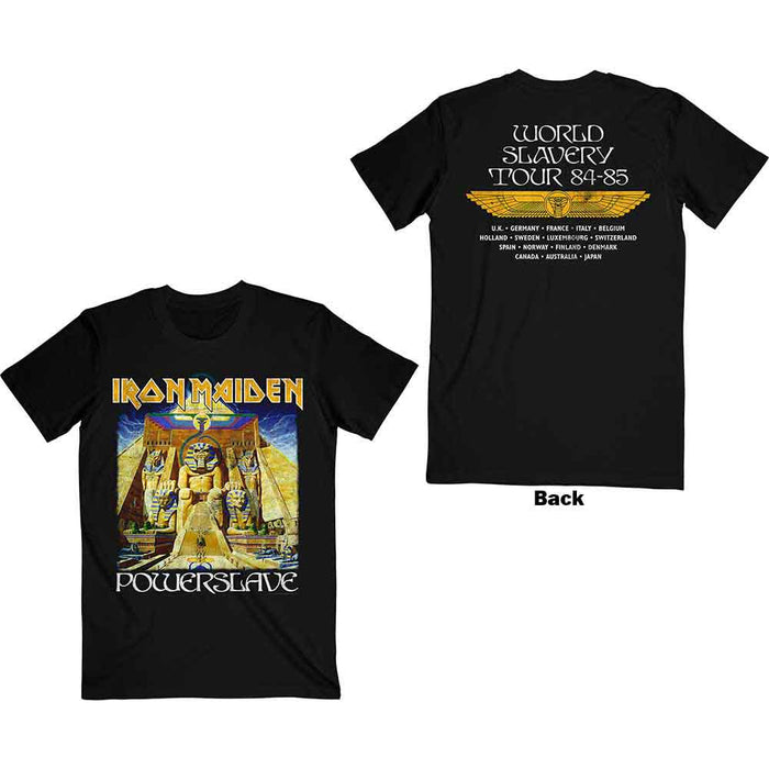 Iron Maiden - Powerslave World Slavery Tour - T-Shirt