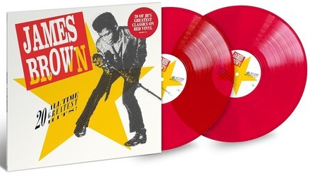 James Brown - 20 All-Time Greatest Hits! (Red Colored Vinyl) (2 Lp's) - Vinyl