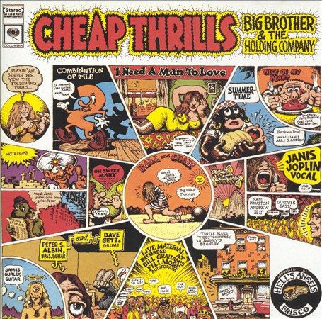 Janis Joplin (Big Brother & The Holding Company) - Cheap Thrills [Import] (180 Gram Vinyl) - Vinyl