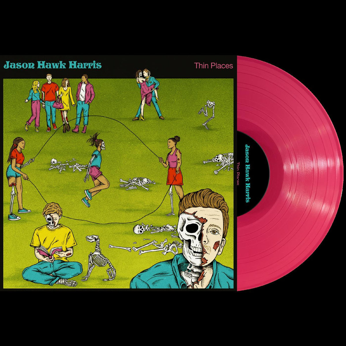 Jason Hawk Harris - Thin Places (PINK VINYL) - Vinyl