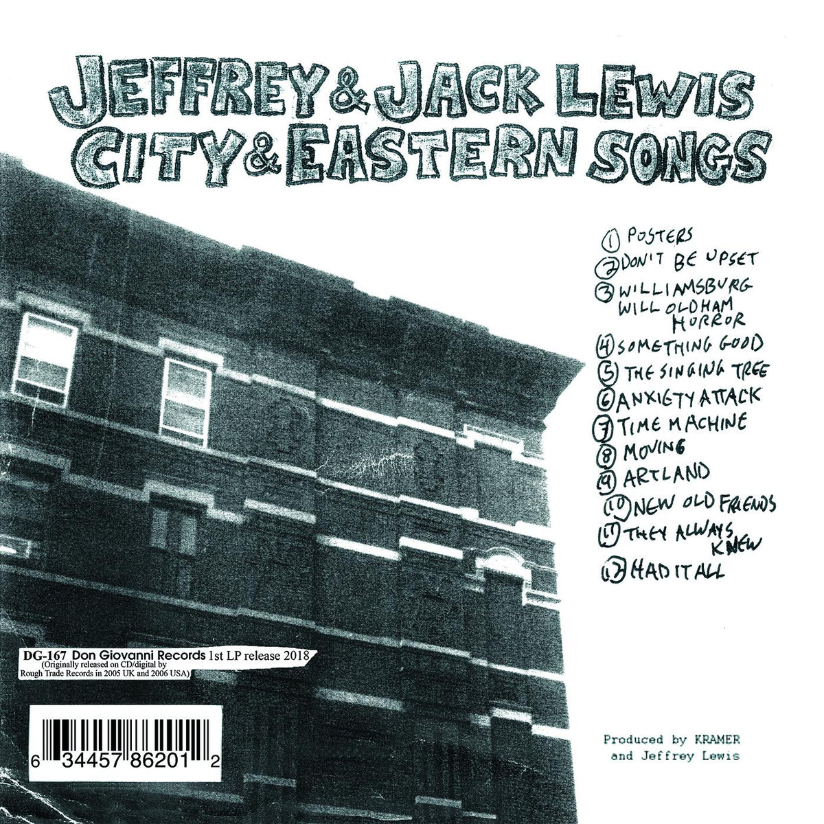 Jeffrey & Jack Lewis - City & Eastern Songs - Vinyl