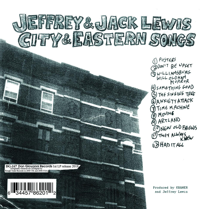 Jeffrey & Jack Lewis - City & Eastern Songs - Vinyl