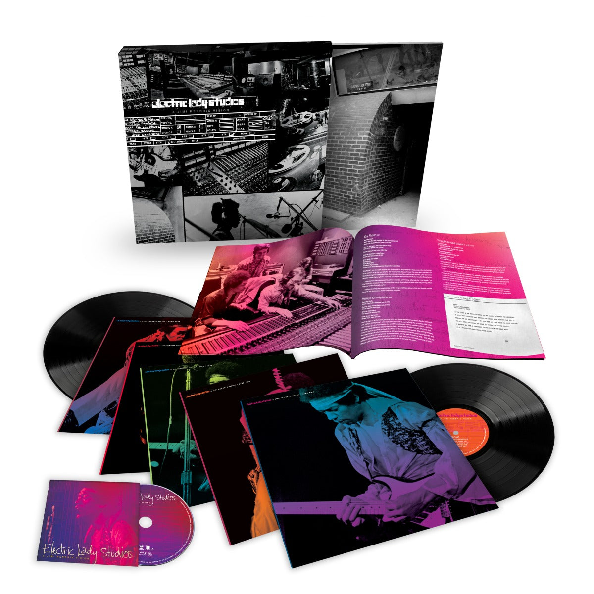 Jimi Hendrix - Electric Lady Studios: A Jimi Hendrix Vision (With Blu-ray, 150 Gram Vinyl, Boxed Set) (5 Lp) - Vinyl